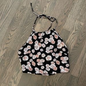 flower halter top